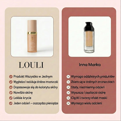 Louli Podkład Dopasowujący Się Do Koloru Skóry 4w1